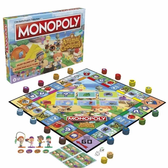 Item :F1661
Monopoly Animal Crossing New Horizons Edition Board Game for Kids 8 - Picture 4 of 5